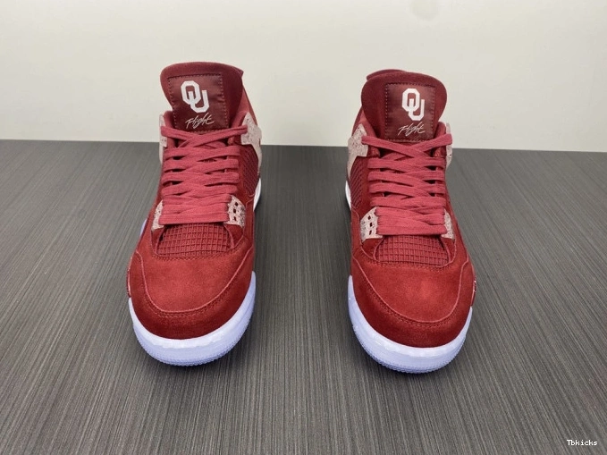 Cheap TBK Retro 4 Sooners AJ4-904282 Oklahoma Jordan PE 0821
